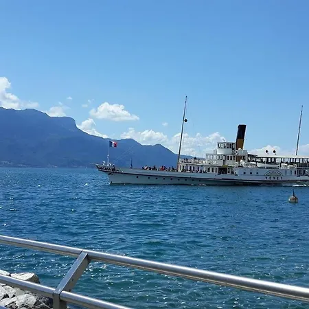 Am3office With View, Parking And Contactless Check-in Montreux * ヴェヴェイ